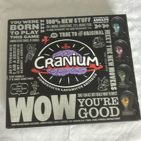 Hasbro Cranium Wow You're Good Board Game 2007 Adults NEW Factory Sealed - Picture 1 of 3
